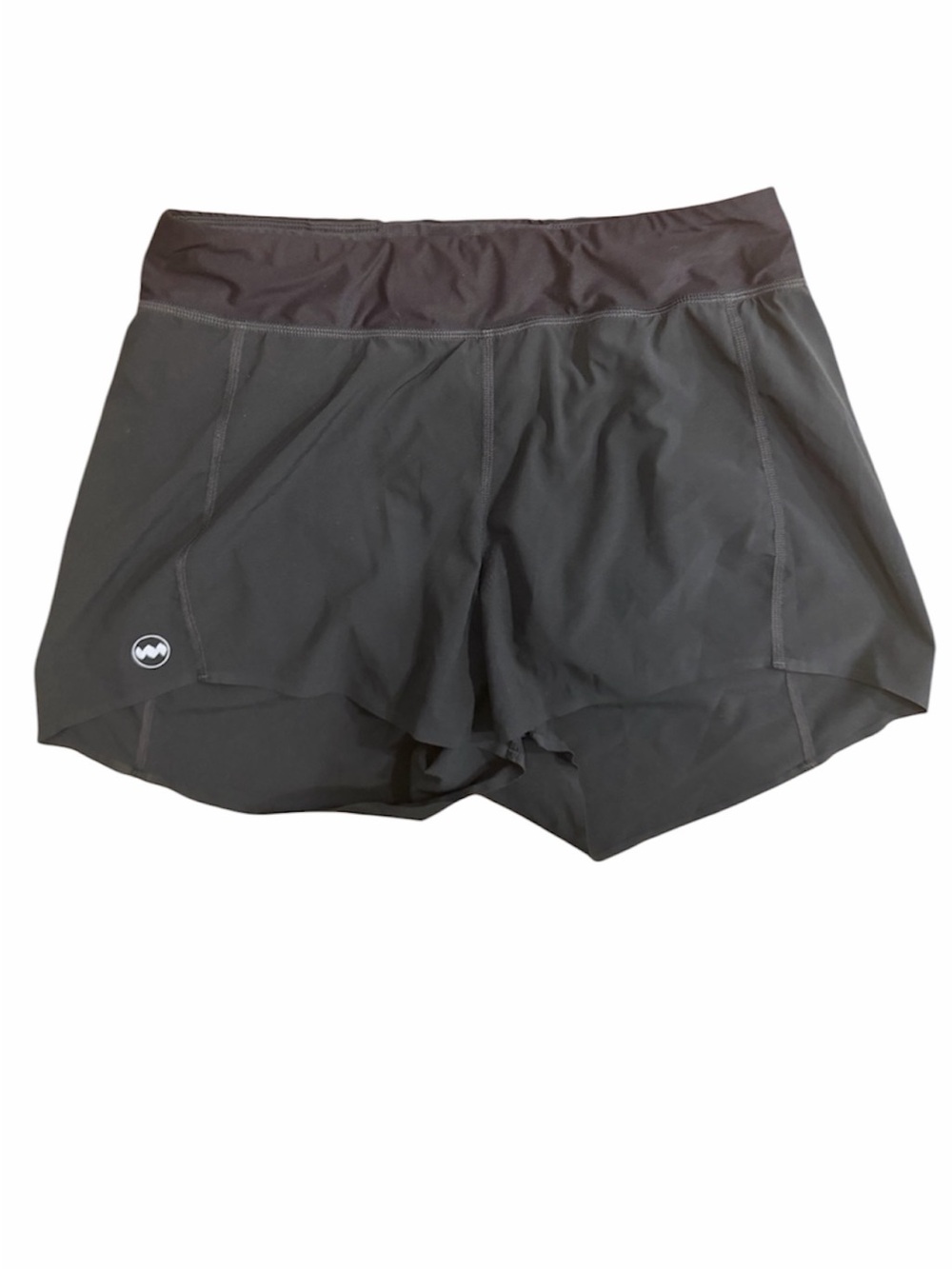 Janji Black Women's Afo Split 2” Running Shorts Size S